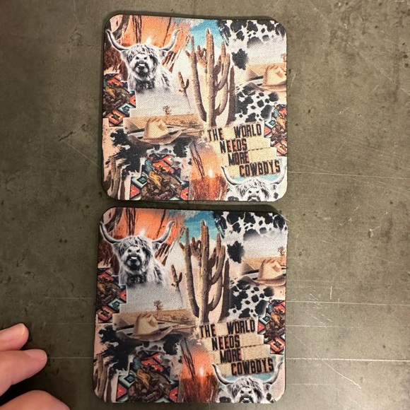 Cowboy coasters - Picture 4 of 4